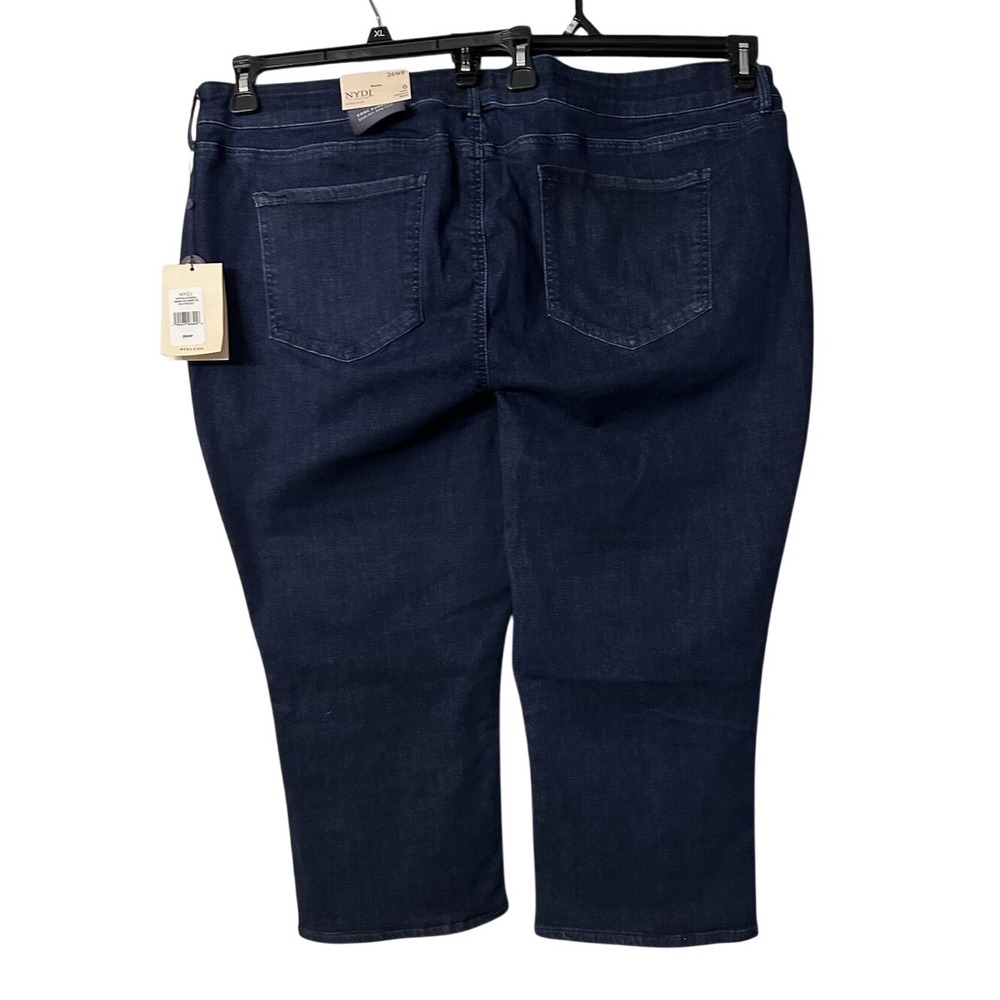 NWT Not Your Daughters Jeans NYDJ Womens Marilyn Straight Cropped Jeans 26WP - Picture 9 of 11